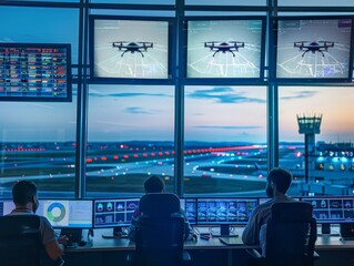 Drone Air Traffic Control Tower