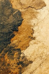 Fototapeta premium Abstract Texture of Cracked and Weathered Stone