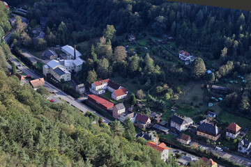 Sächsische Schweiz, Blick von der Festung Königsstein, Landkreis Sächsische...