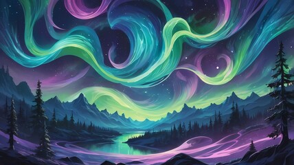 Abstract Wavy beautiful background colorful wavy lines best for the wallpaper, background