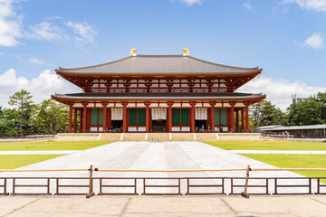 the red gate in Nara Japan