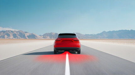 Obraz premium Cutting Edge Electronic Stability Control System Enhances Vehicle Maneuverability and Driving Safety by Providing Responsive