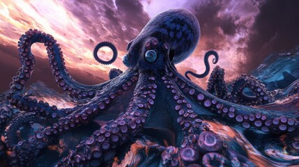 Obsidian Octopuses Observing Oscillating Opaque