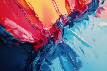 Fototapeta na wymiar Astounding artists animate abstract art 