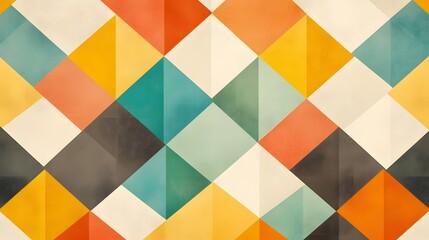 Geometric patterns A repeating pattern of geometric