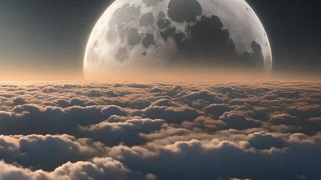 Beautiful Moon in th
