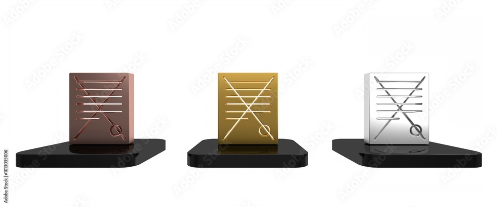 Poster colorful delete file document icon isolated on white background. rejected document icon. cross on pa