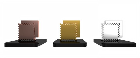 Colorful Textile fabric roll icon isolated on white background. Roll, mat, rug, cloth, carpet or paper roll icon. Minimalism concept. 3D render illustration