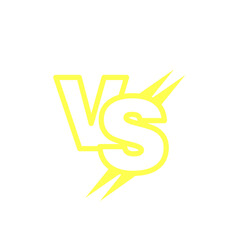 Obraz premium Versus Line Icon