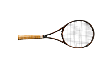 Tennis racket on isolated background transparent background