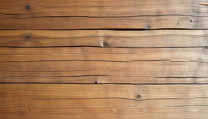 Fototapeta premium A rough texture of reclaimed wood planks with varying tones and imperfections, perfect for rustic designs, backgrounds, and showcasing the beauty of natural materials