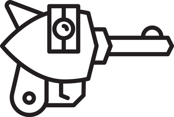 Space Blaster Gun Icon