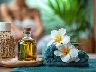 Ayurvedic Therapy Session with Herbal Oils