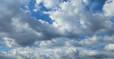 blue sky with clouds
