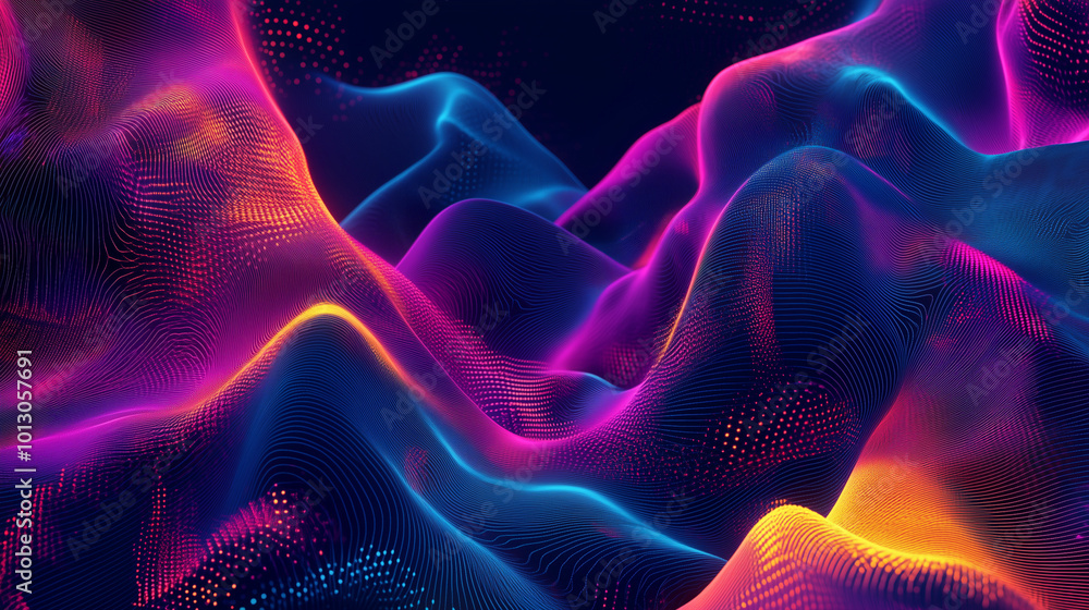 Canvas Prints ultra futurist tech abstract background. generative ai