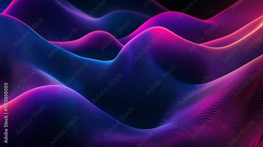 Canvas Prints ultra futurist tech abstract background. generative ai