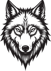 wolf tribal tattoo