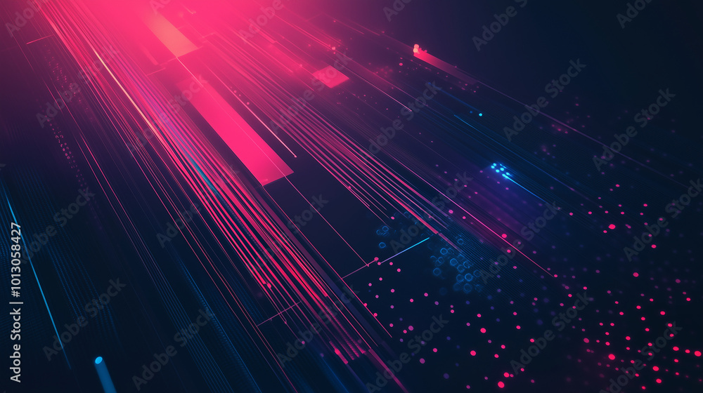 Canvas Prints ultra futurist tech abstract background. generative ai