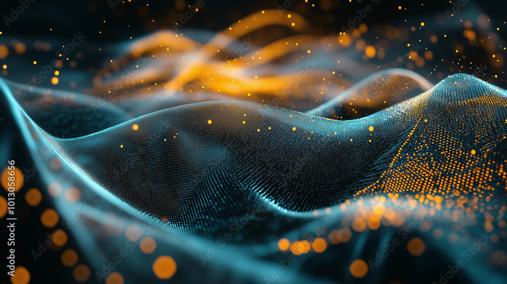 Canvas Prints ultra futurist tech abstract background. generative ai