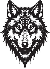 wolf tribal tattoo
