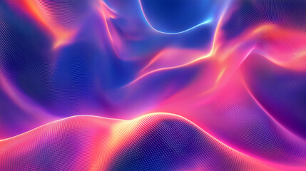 Ultra futurist tech abstract background. Generative AI
