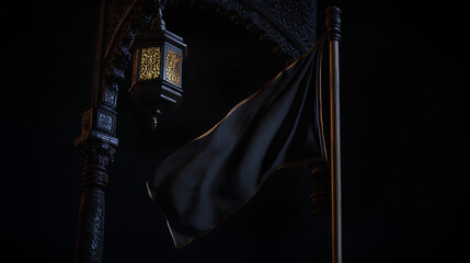 Ramadan Kareem, Eid ul Fitr, Eid ul Adha, Muharram, Majlis, Matam, Islamic Religious Concept Background, Generative Ai