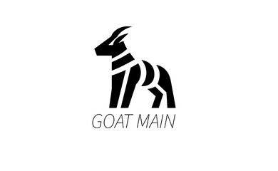 goat logo design