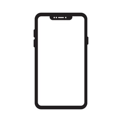 mobile phone icon logo vector template symbol