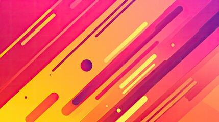 Abstract Dotted Pattern with Diagonal Lines