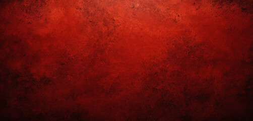 Fototapeta premium Grungy red wall texture with aged paper pattern, perfect for vintage design backdrop