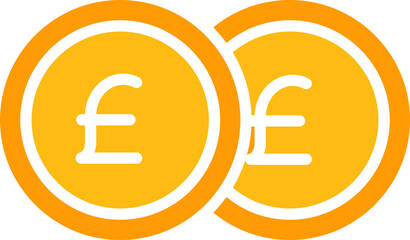 Pound Money Coins Icon