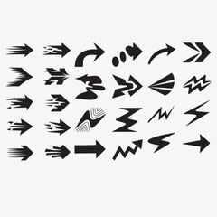 set of arrows
