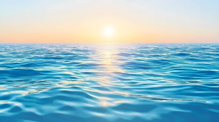 Fototapeta premium Calm Ocean Sunset