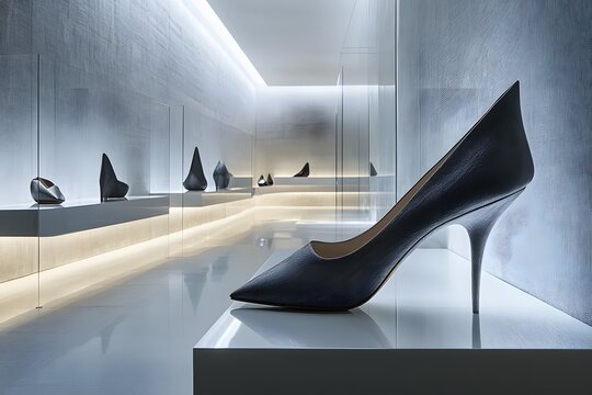 Geometric heels in a gallery space