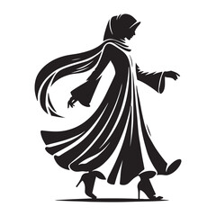 Muslim Woman in Modest Attire