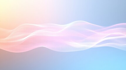 Obraz premium Soft Pastel Gradient Background in Blue and Pink