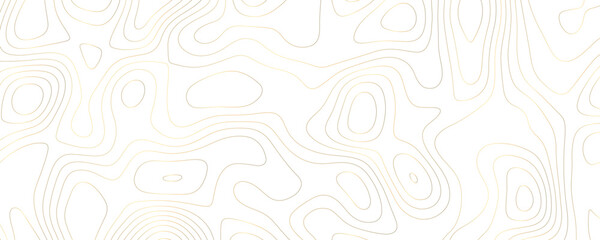 Luxury Topographic Design with Geometric Contour Lines and Golden Terrain Patterns for a Modern Banner Effect





