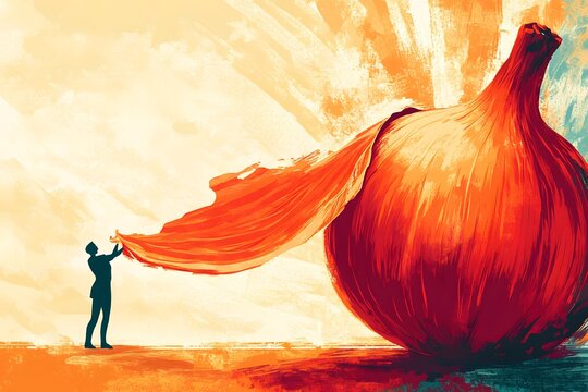 Peel the onion