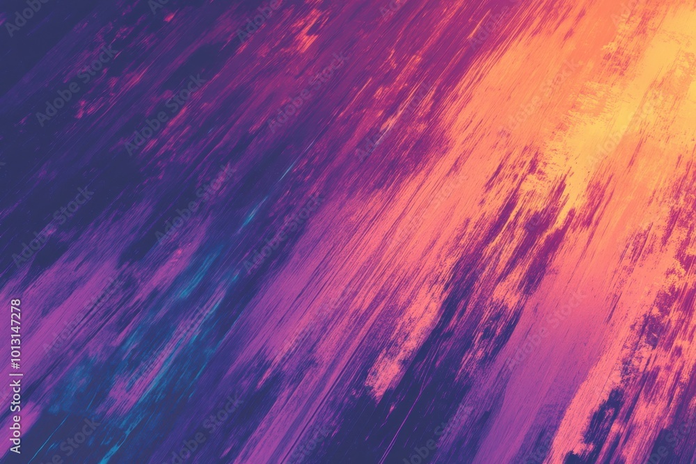 Poster faded textured color background with grainy effects. lively digital disturbance displaying soft grai