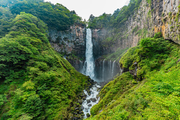 日本　日光の華厳の滝/Japanese Waterfall Nikko