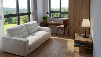 Obraz premium modern living room