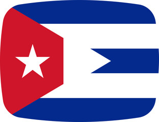 Cuba flag on video player icon