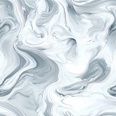 Fototapeta premium Tile image, Carrara marble pattern with prominent white and grey swirls