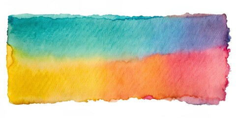 Explore this watercolor paper texture close-up strip to elevate your creative projects, providing distinctive