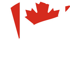 CANADA Flag Free Flown Icon