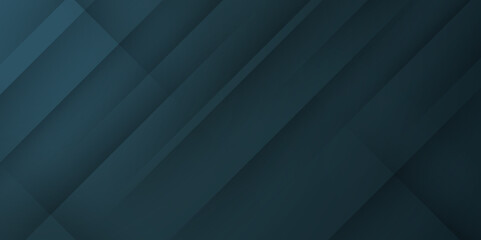 Obraz premium dark green abstract background vector with blank space for text and 3D metallic futuristic layers. vector for presentation design. Vector design for business, corporate, institution, party. 