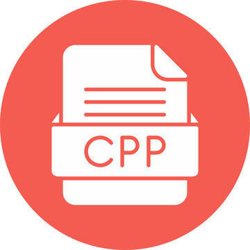 CPP File Format Vector Icon Design