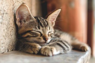 Adorable and Cute Kitten Background