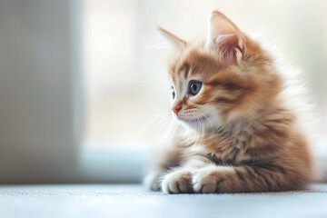 Adorable and Cute Kitten Background