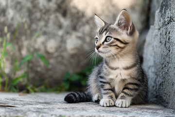 Adorable and Cute Kitten Background